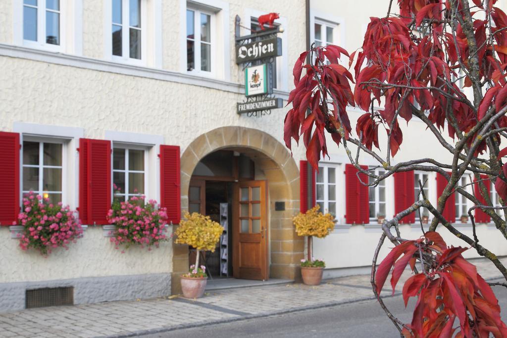 Lauchheim Hotel-Restaurant Roter Ochsen מראה חיצוני תמונה